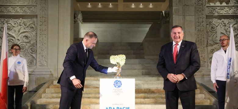 Igrzyska Europejskie. Mocne słowa prezydenta Dudy. "Rosja to agresor..." [FOTO]
