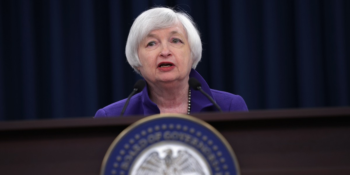 Janet Yellen, szefowa Fed