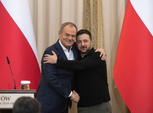 Tusk na spotkaniu z Zełenskim: Czeka nas wielka gra o przyszłość Ukrainy, Polski i Europy