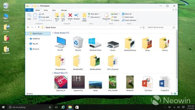 Czy takie będą nowe ikony w Windows 10?