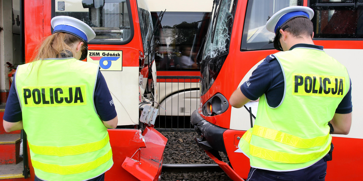 Tramwaje zderzyły się w centrum miasta!