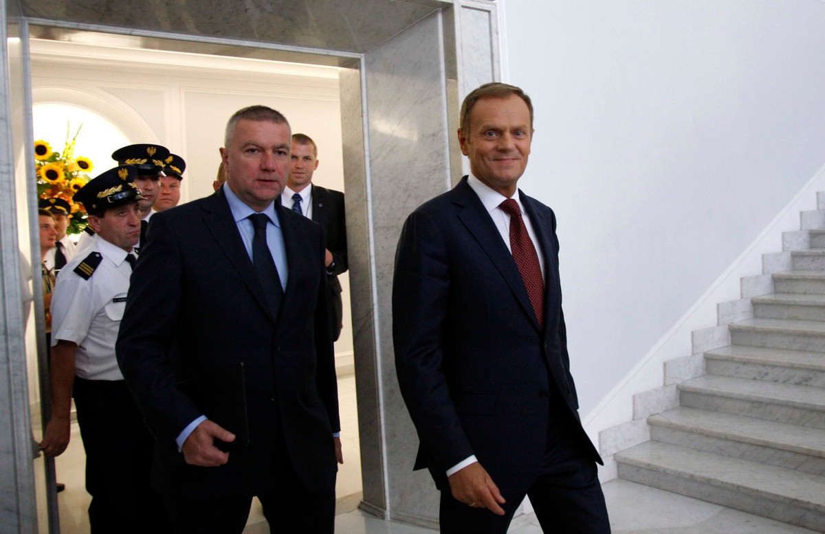Paweł Graś i Donald Tusk