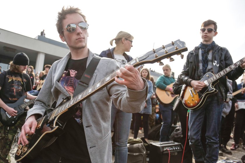 Gitarowy Rekord Guinnessa we Wrocławiu