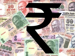 Symbol indyjskiej rupii