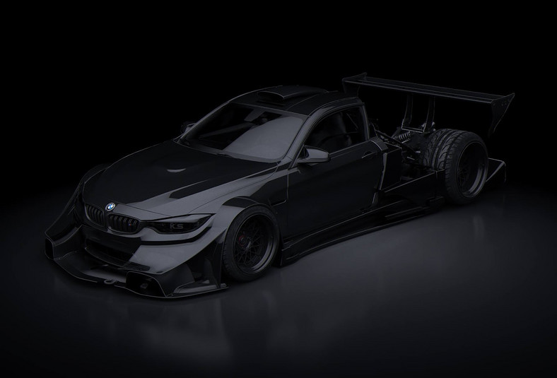 BMW M4 w stylu Pagani Zonda R