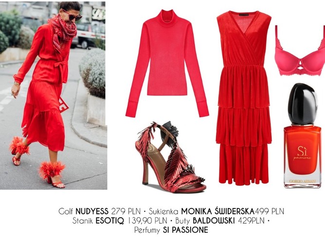 Jeden kolor od stóp do głów. STYLIZACJE