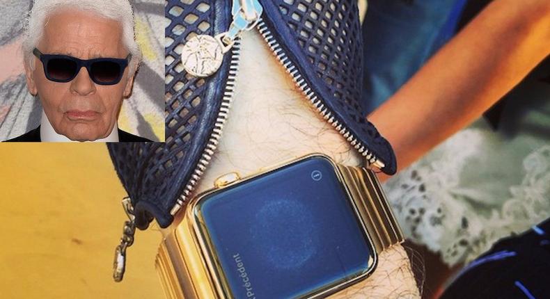 Karl Lagerfeld Apple Watch