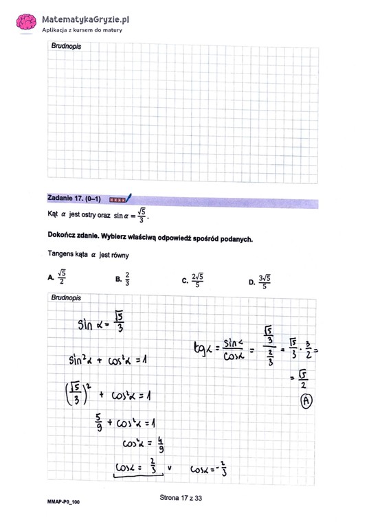 Matura z matematyki