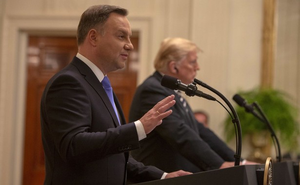 Andrzej Duda i Donald Trump