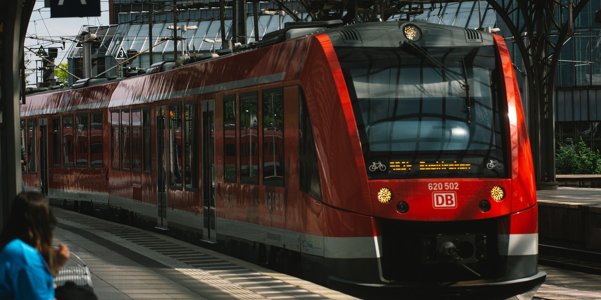 Pociąg Deutsche Bahn