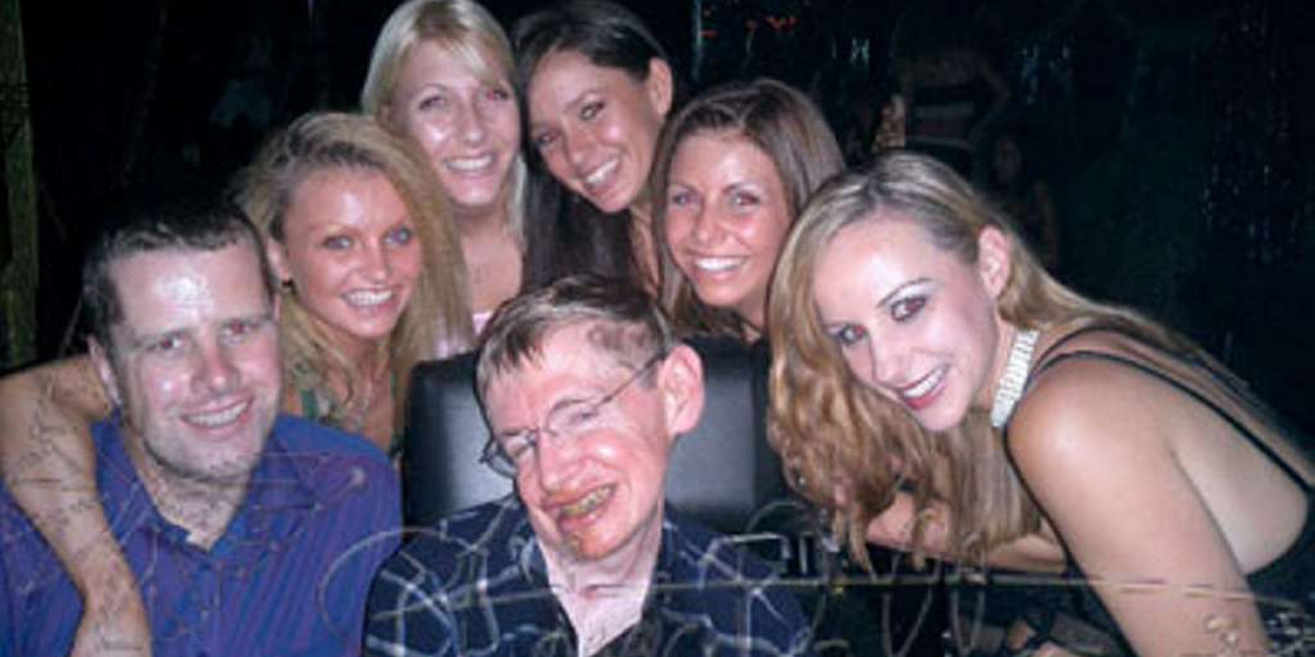 Stephen Hawking chodzi do seks klubu