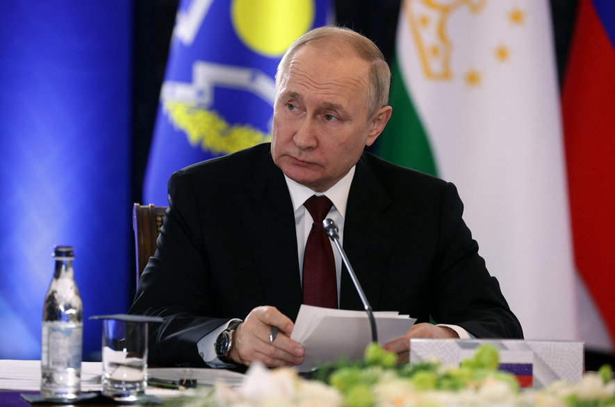Prezydent Rosji Władimir Putin, 23 listopada 2022 r.