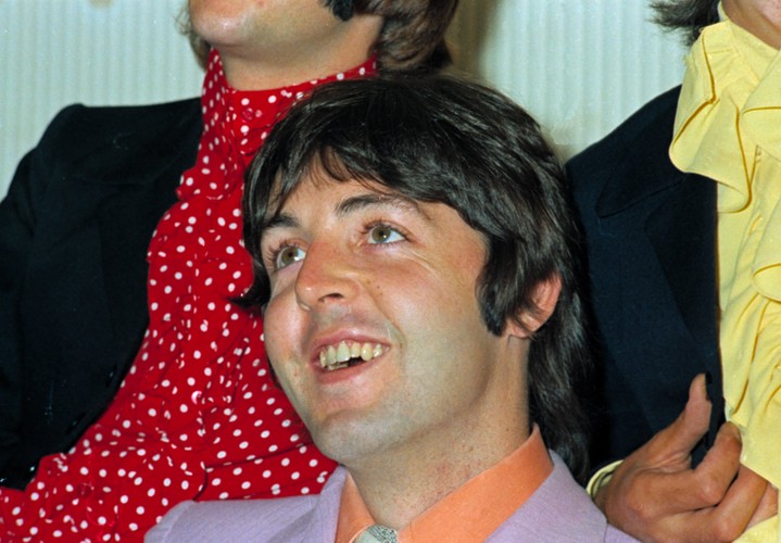 Paul McCartney w 1968 roku