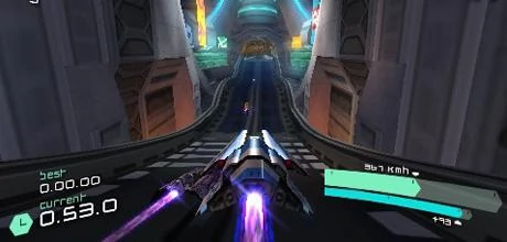 Screen z gry "WipEout Pulse"