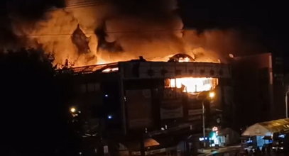 Kolejny zagadkowy pożar w Rosji. Zniszczenia są ogromne [WIDEO]