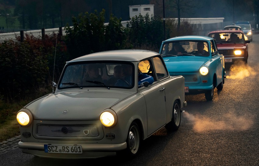 Trabant parada Berlin