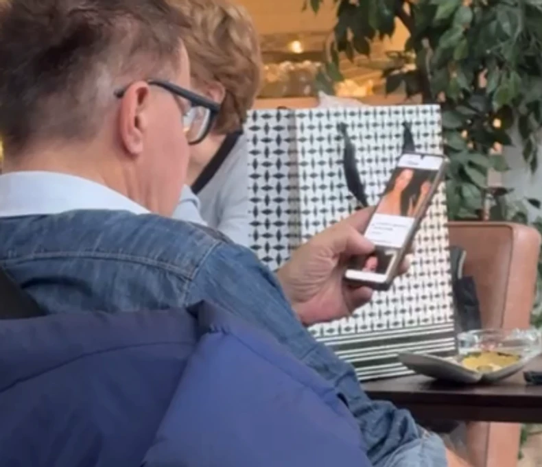 Mitar Mirić uhvaćen na delu