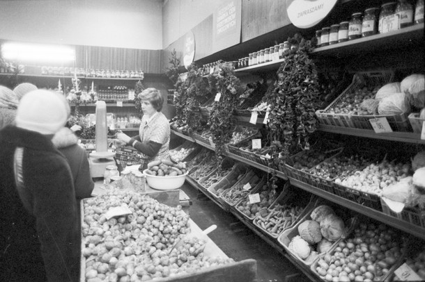 Przygotowania do Świąt Bożego Narodzenia, grudzień 1981 