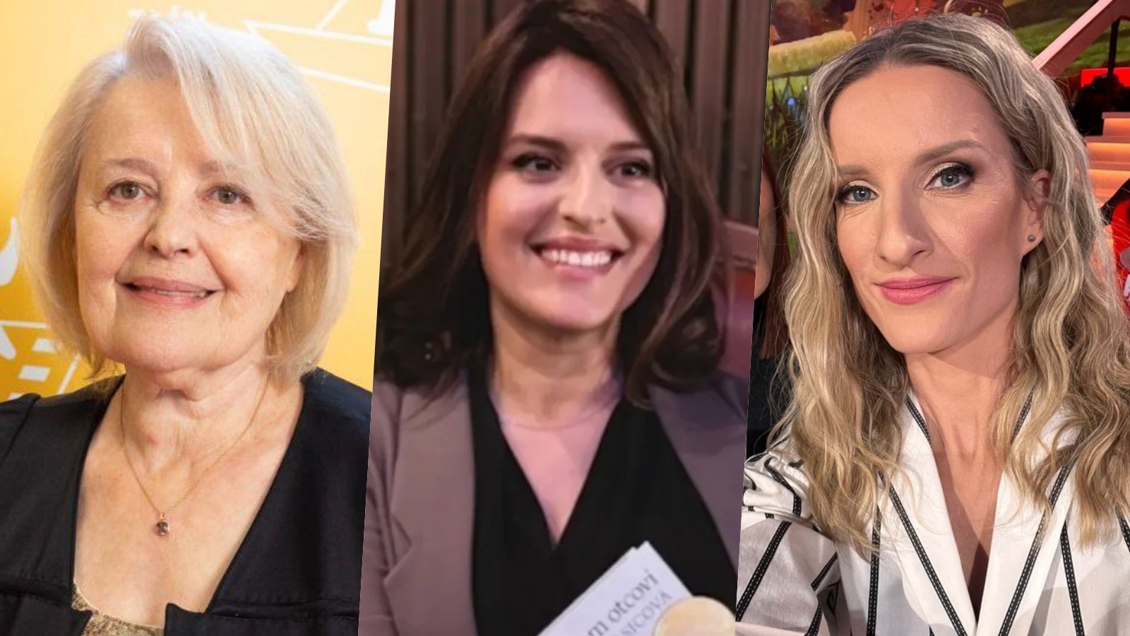 Magda Vášáryová, jej dcéra Hana Lasicová a Adela Vinczeová. 