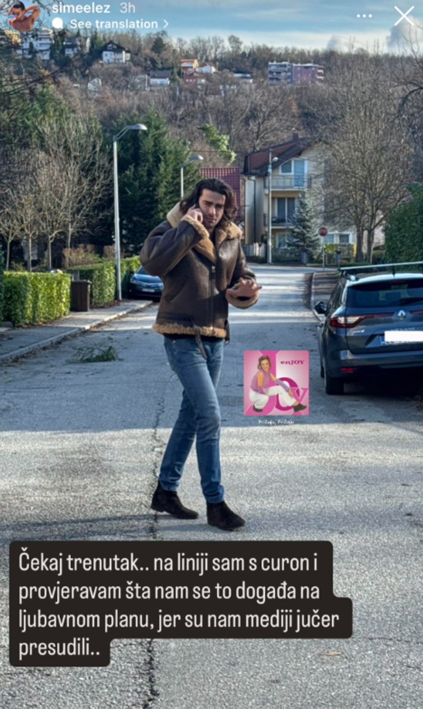 Šime se oglasio nakon glasina da je raskinuo sa Majom