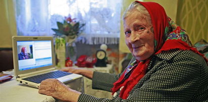 Ta babcia ma 102 lata i szaleje na Skypie!