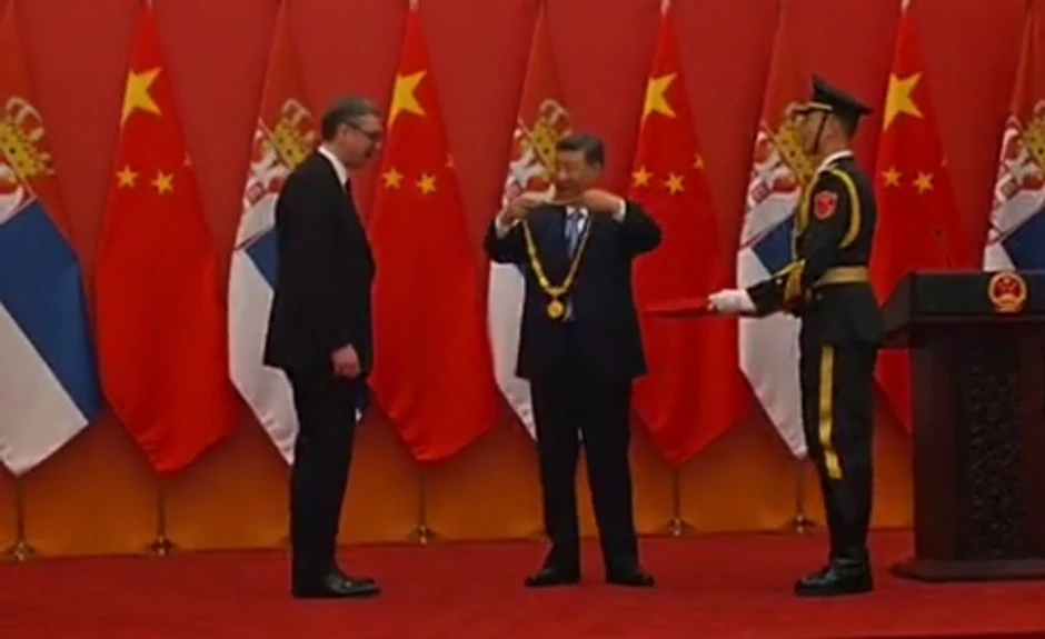 Si Đinping dodelio Orden prijateljstva Aleksandru Vučiću 