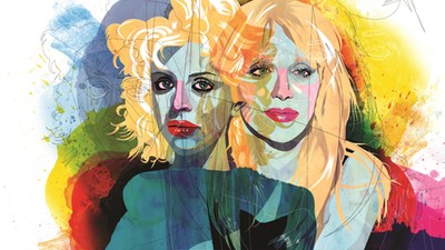 courtney love ilustracja 