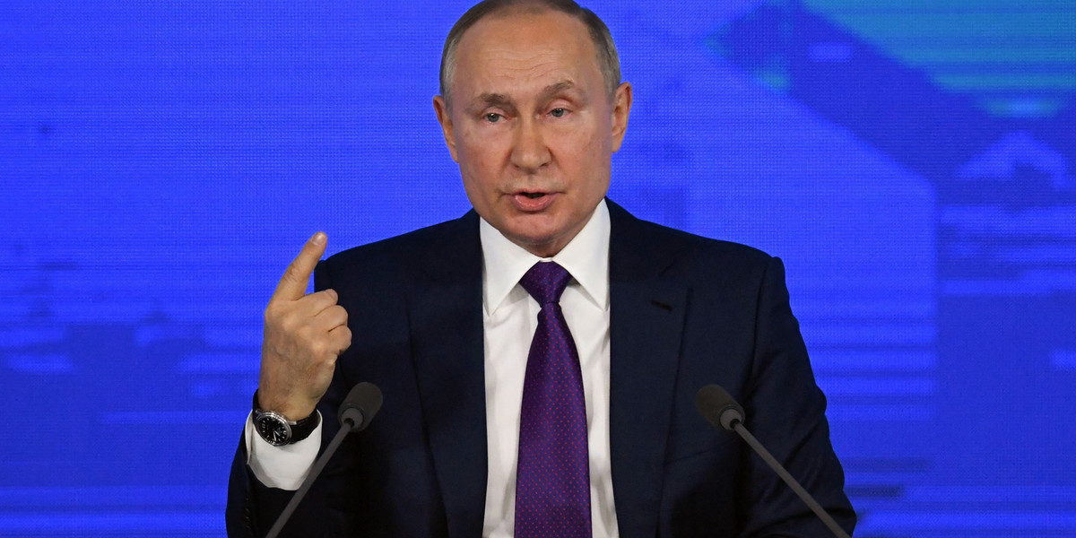 Brytyjski wywiad ostrzega, że Władimir Putin chce w Kijowie mieć podporządkowany sobie rząd.