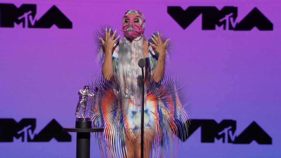 Lady Gaga na gali MTV VMA 2020