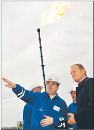 PGNiG rozpoczęło techniczne wydobycie gazu łupkowego koło Wejherowa