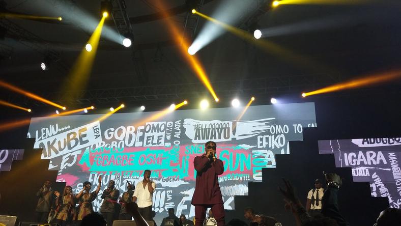 Olamide on stage at OLIC 5 [Pulse]