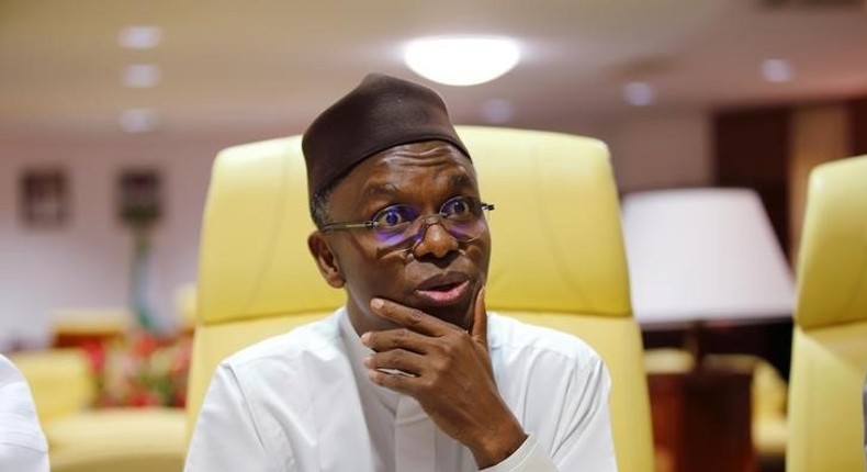 Executive Governor of Kaduna State Nasir El-Rufai speaks during an interview with Reuters in Kaduna, Nigeria  November 1, 2016. REUTERS/Afolabi Sotunde