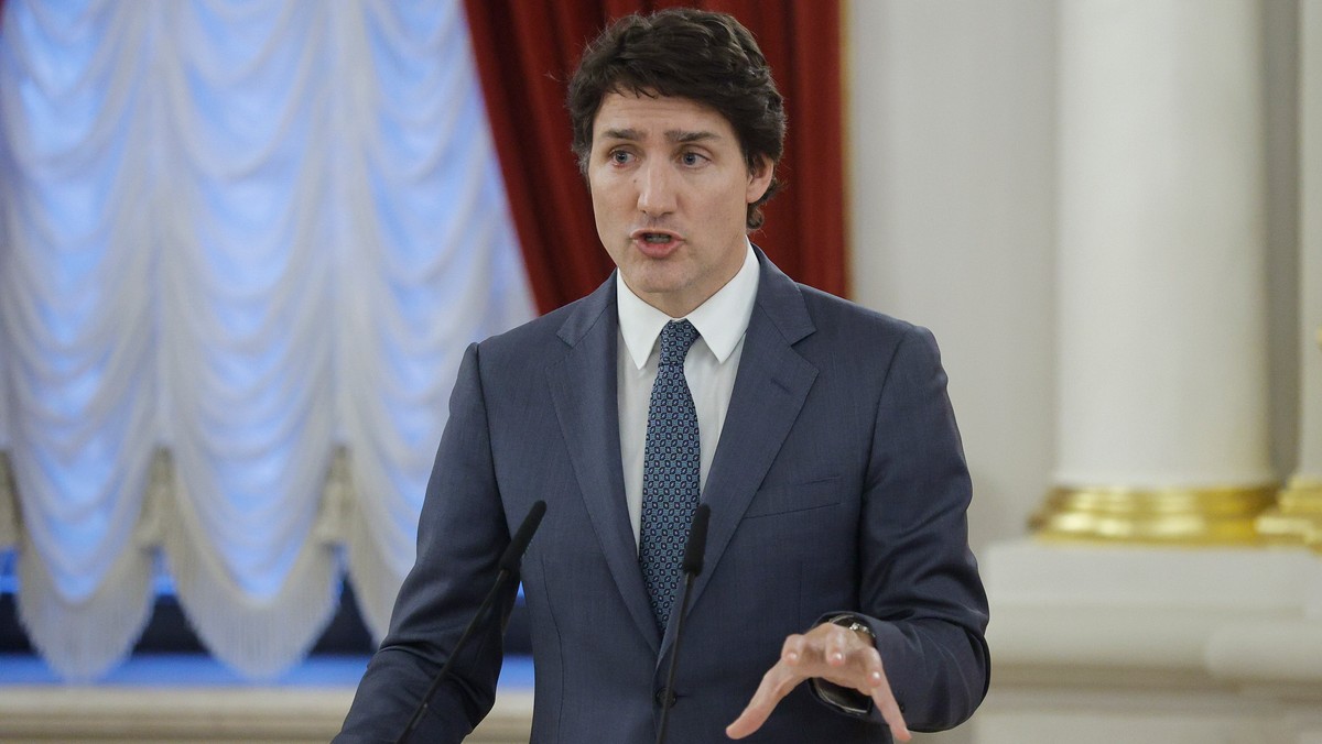 Justin Trudeau w Kijowie: Putin jest słabeuszem, zleca zabójstwa przeciwników