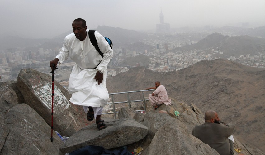 Mekka - pielgrzymi w drodze