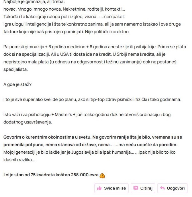 Gimnazija podrazumeva velike troškove za roditelje