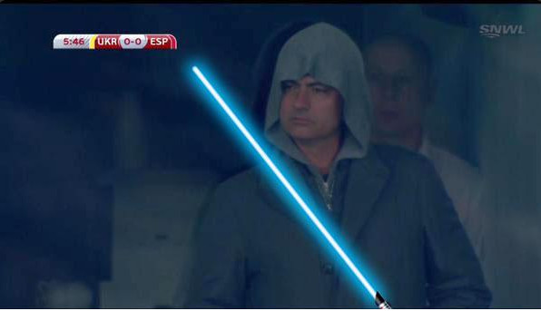 Mourinho niczym Jedi - internauci skomentowali strój trenera