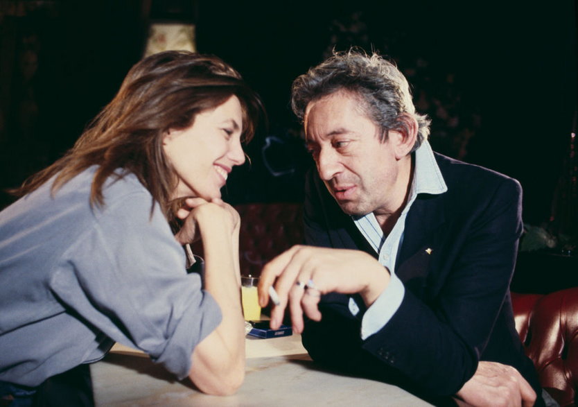 Birkin i Gainsbourg w 1985 r.
