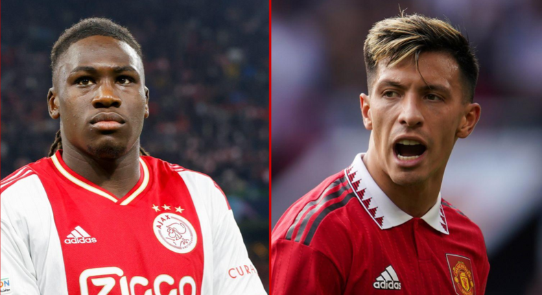 Calvin Bassey took over from Lisandro Martinez as the left-footed centre-back at Ajax 