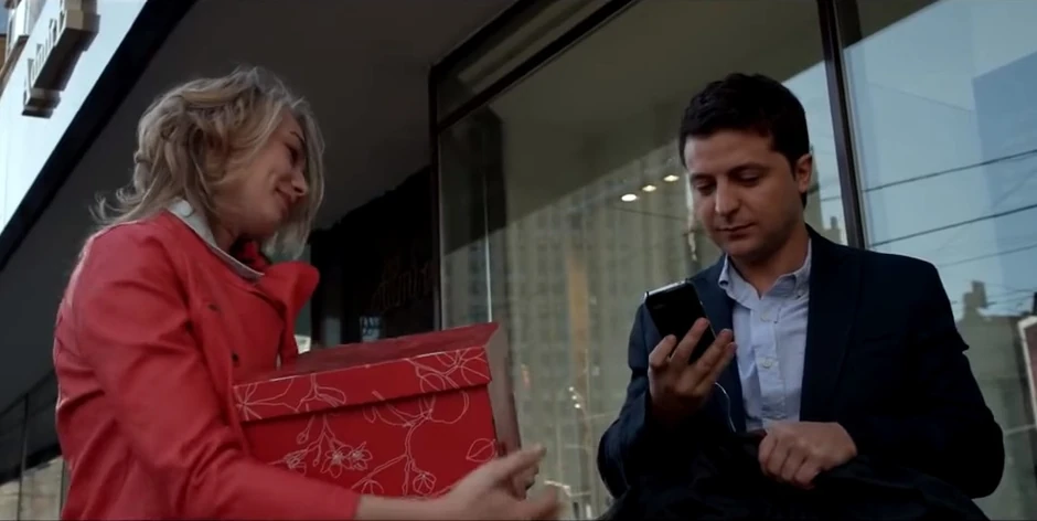 Volodimir Zelenski u filmu "Osam prvih sastanaka"