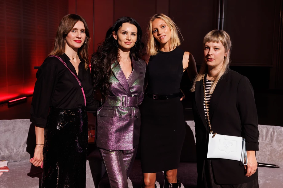 Od lewej:  Agnieszka Ślusarczyk--Salicka (RASP), dr Karina Barszczewska (Sense Med Comcept), Anja Rubik (SEXEDPL), Jagoda Prętnicka--Markiewicz (SEC Newgate CEE)