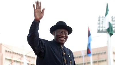 Former Nigerian President, Goodluck Jonathan.