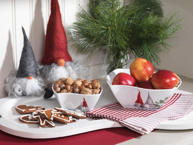 Dekoracje stołu i domu na Święta