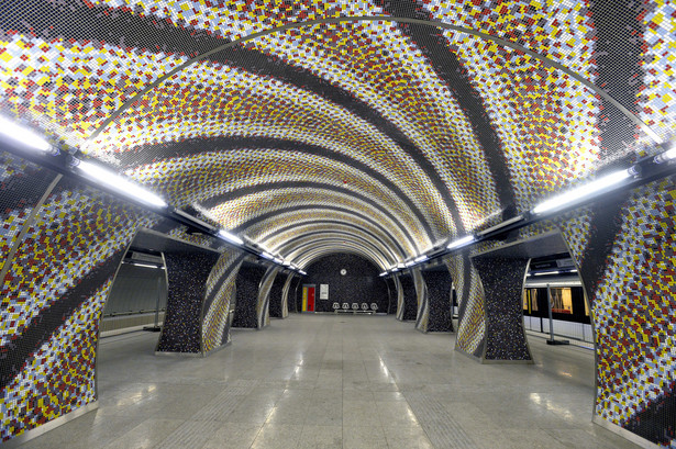 Stacja metra Szent Gellért tér w Budapeszcie. Fot.: BKK