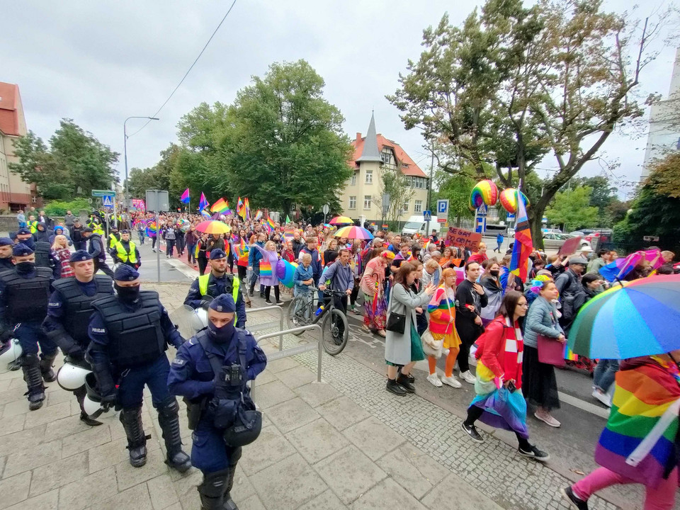 Parada równości w Szczecinie