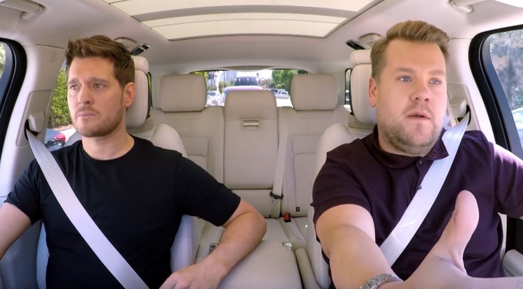 Zsepiket elő! Michael Bublé Carpool Karaokéjához szükségetek lesz rá - VIDEÓ