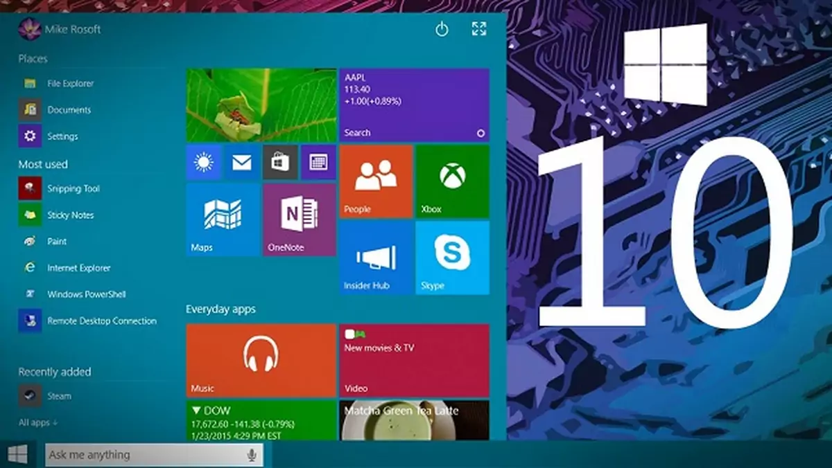 Windows 10 ma już datę premiery