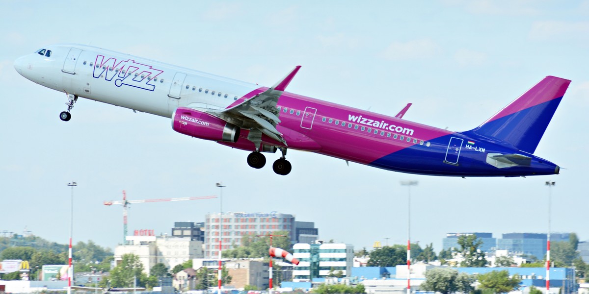 Wizz Air oferował bilety za 35 zł.