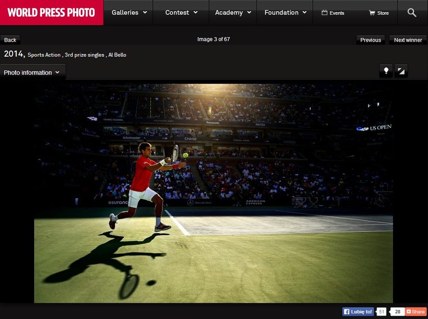 World Press Photo 2014 rozstrzygnięte. Zobacz najlepsze sportowe zdjęcia!