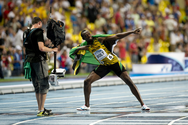 Mistrzostwa świata: Tak Bolt zdobył złoto w biegu na 100 m. WIDEO