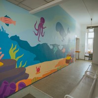 Ilyen szép lett a gyermeksebészeti váró a Bethesdában